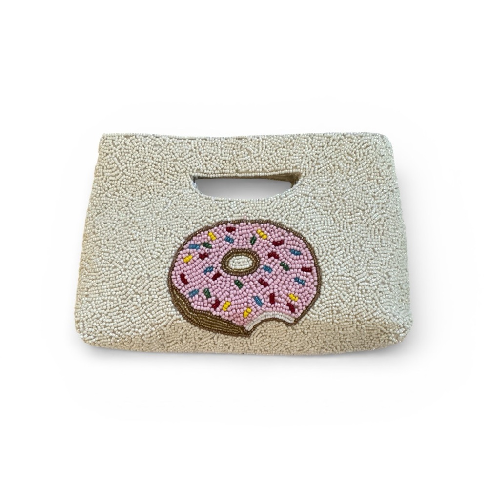Beaded Donut Clutch